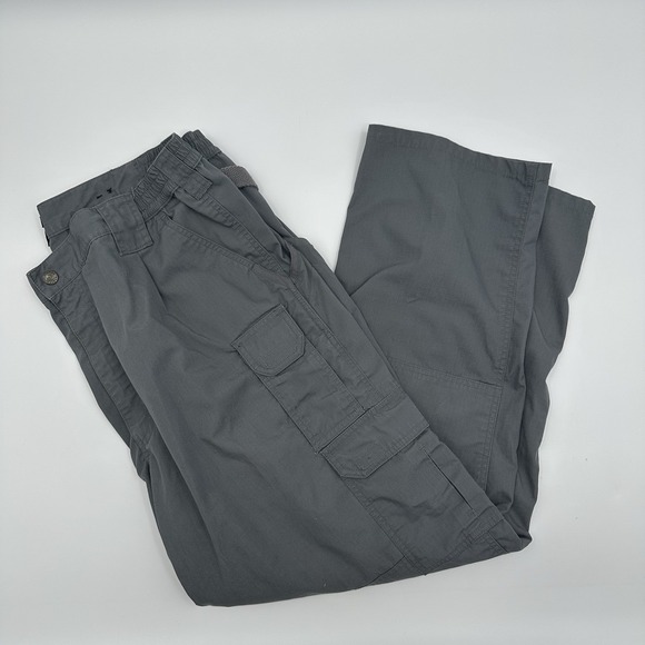 Lot 2 5.11 TACLITE Pro Tactical Pants Style 74273 Mens 42x30 Tan Gray Pockets - Picture 14 of 16